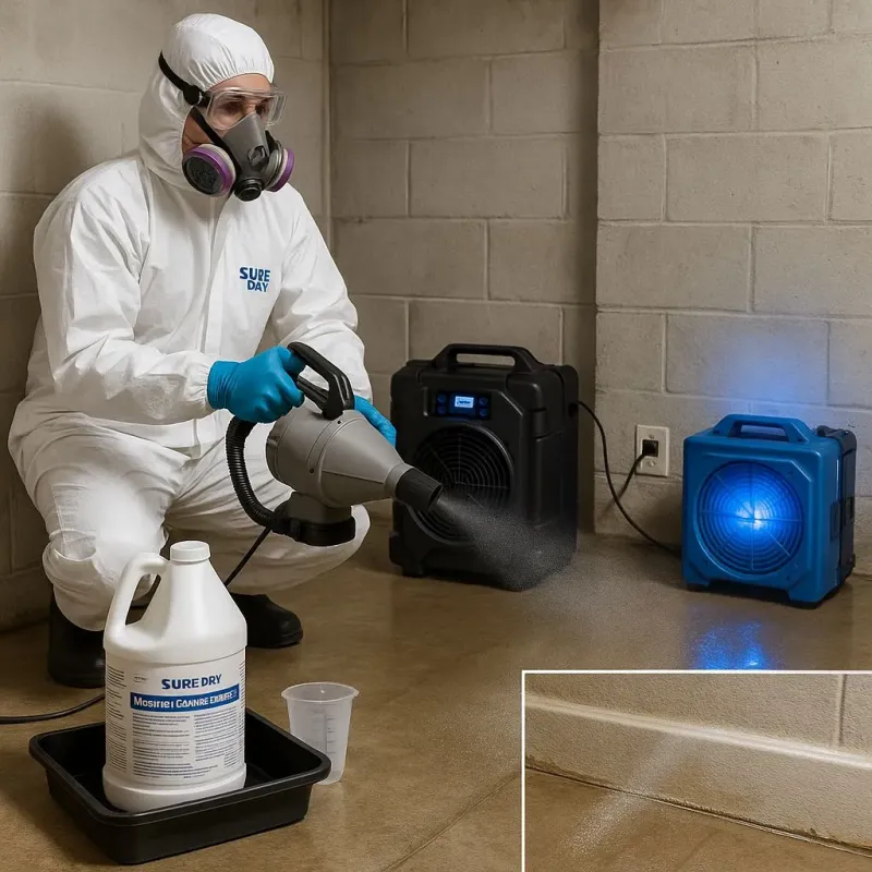 Sanitization and Odor Removal process in Farrell, PA