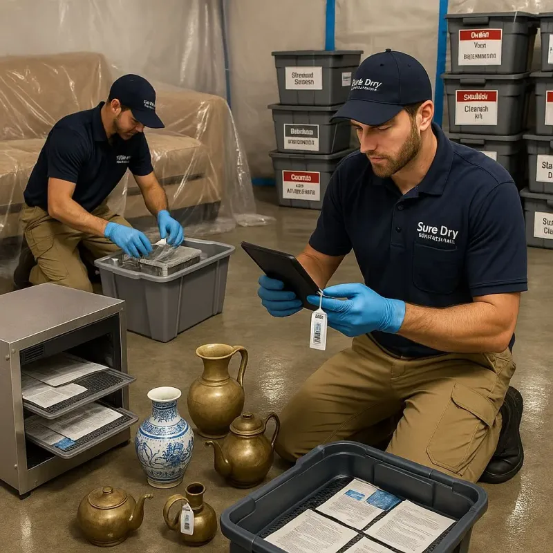Content Protection and Restoration process in Farrell, PA