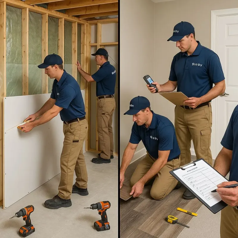 Repairs and Reconstruction process in Farrell, PA
