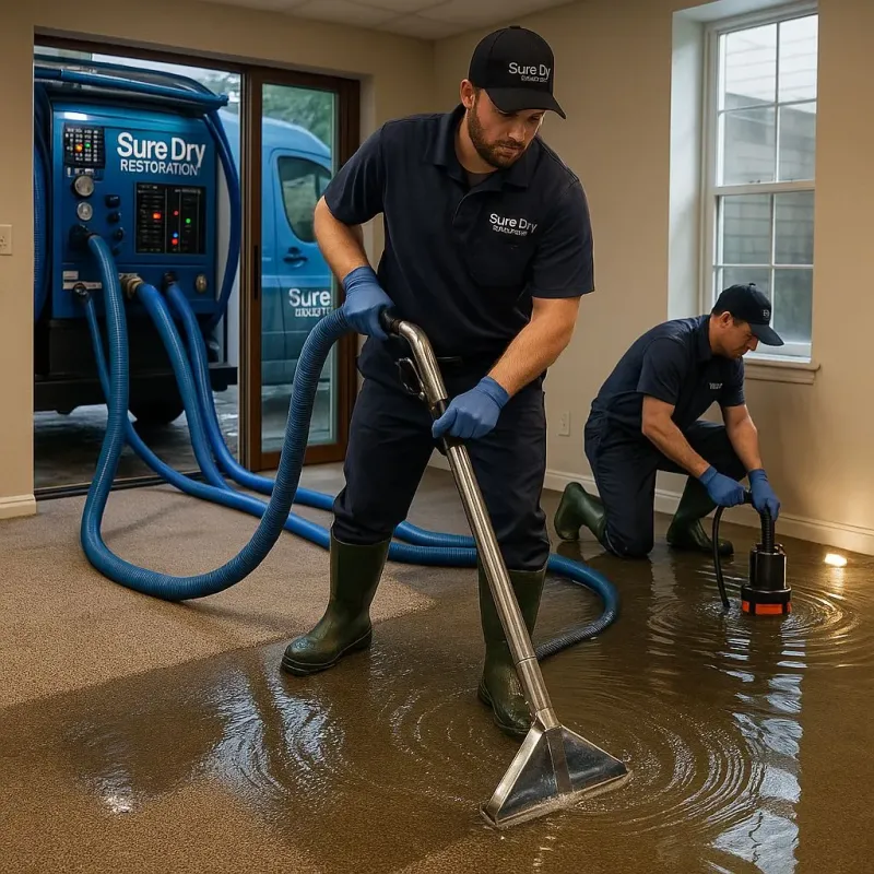 Water Extraction and Removal process in Farrell, PA